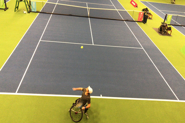  残疾运动员轮椅网球赛落幕，无障碍设施获好评